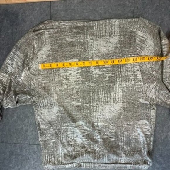 Anthropologie Cary’s Dolman Metallic Wrap Blouse, Small - Picture 6 of 9